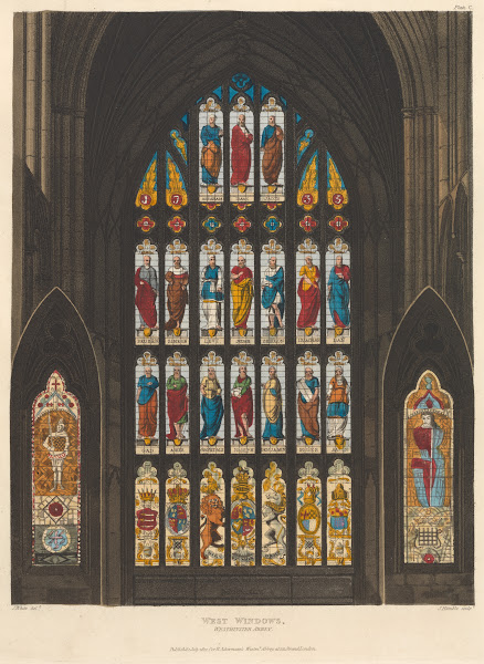 West Windows Westminster Abbey 1812