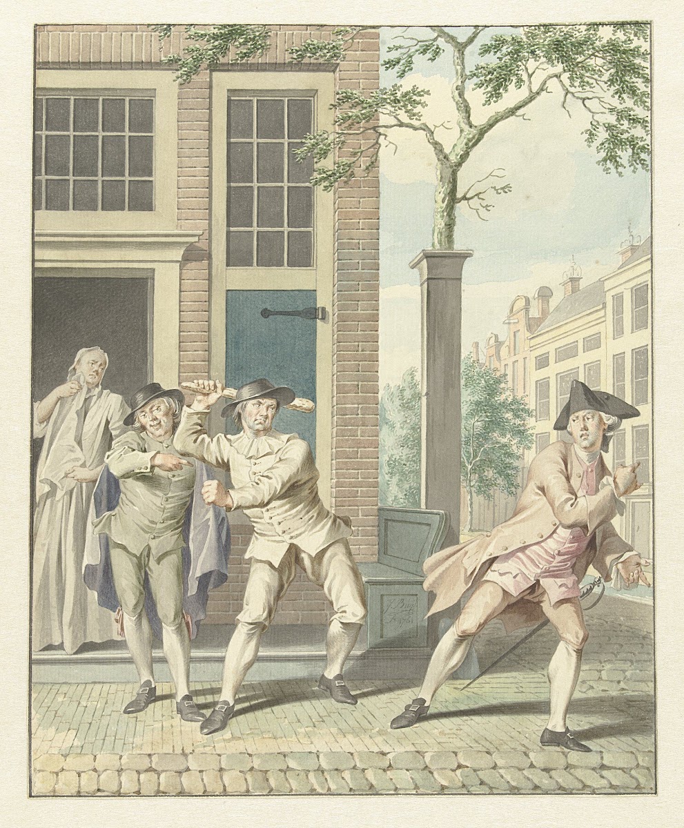 Scene uit Pefroen met het schaapshoofd 1734   1801