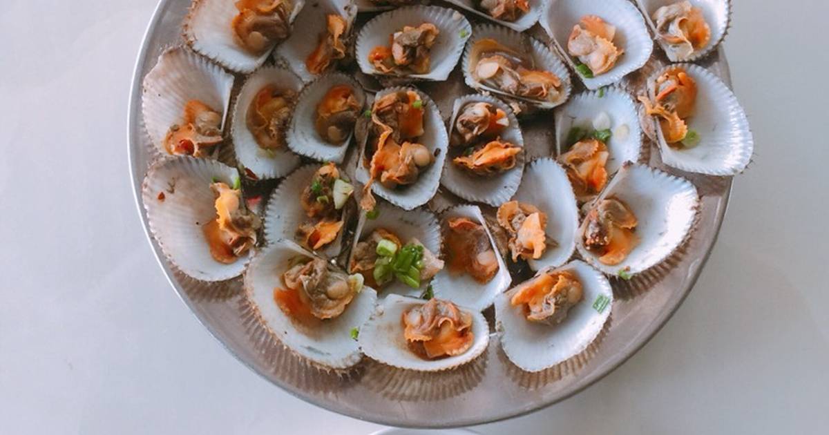 Sò lông cháy tỏi