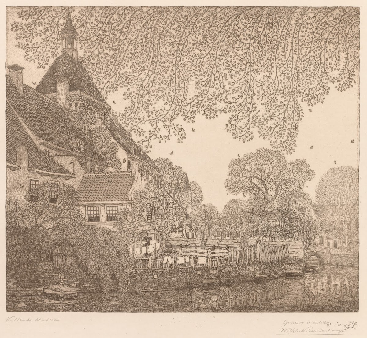 Falling Leaves Amersfoort 1907 1908