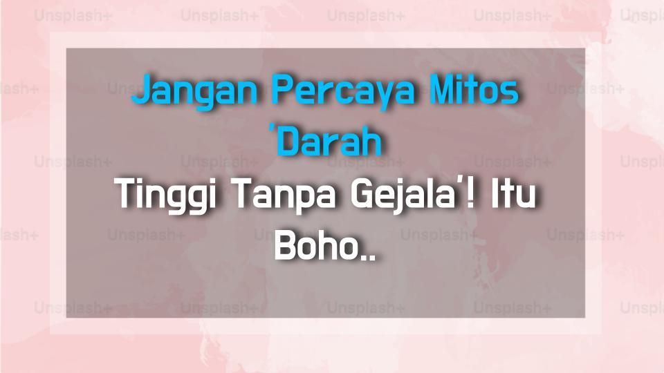 Jangan Percaya Mitos Darah Tinggi Tanpa Gejala! Itu Bohong Paling Berbahaya