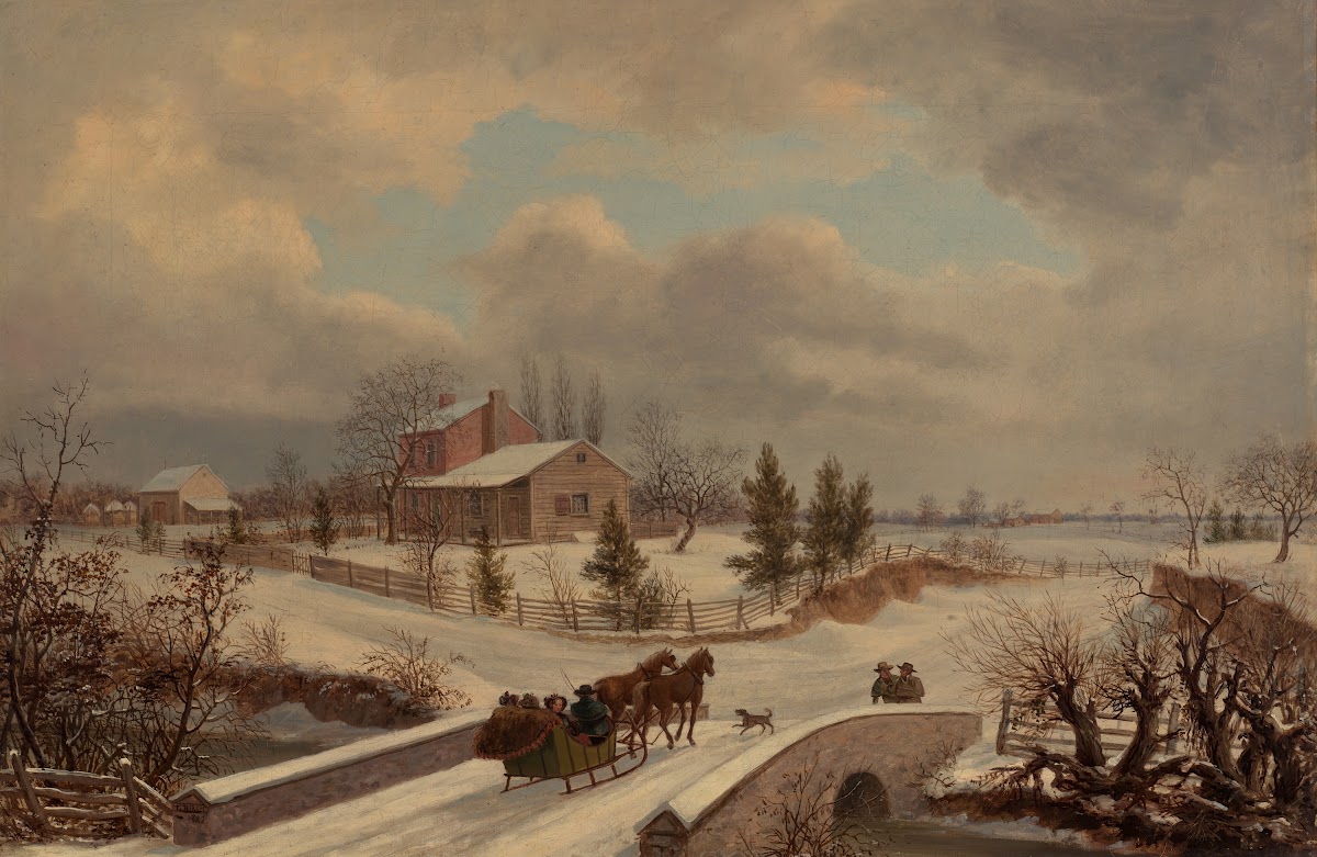 Pennsylvania WinterScene 1842