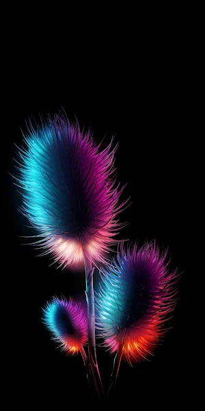 Amoled, Colorfulness, Purple, Violet, Petal Full HD iPhone Wallpaper Background