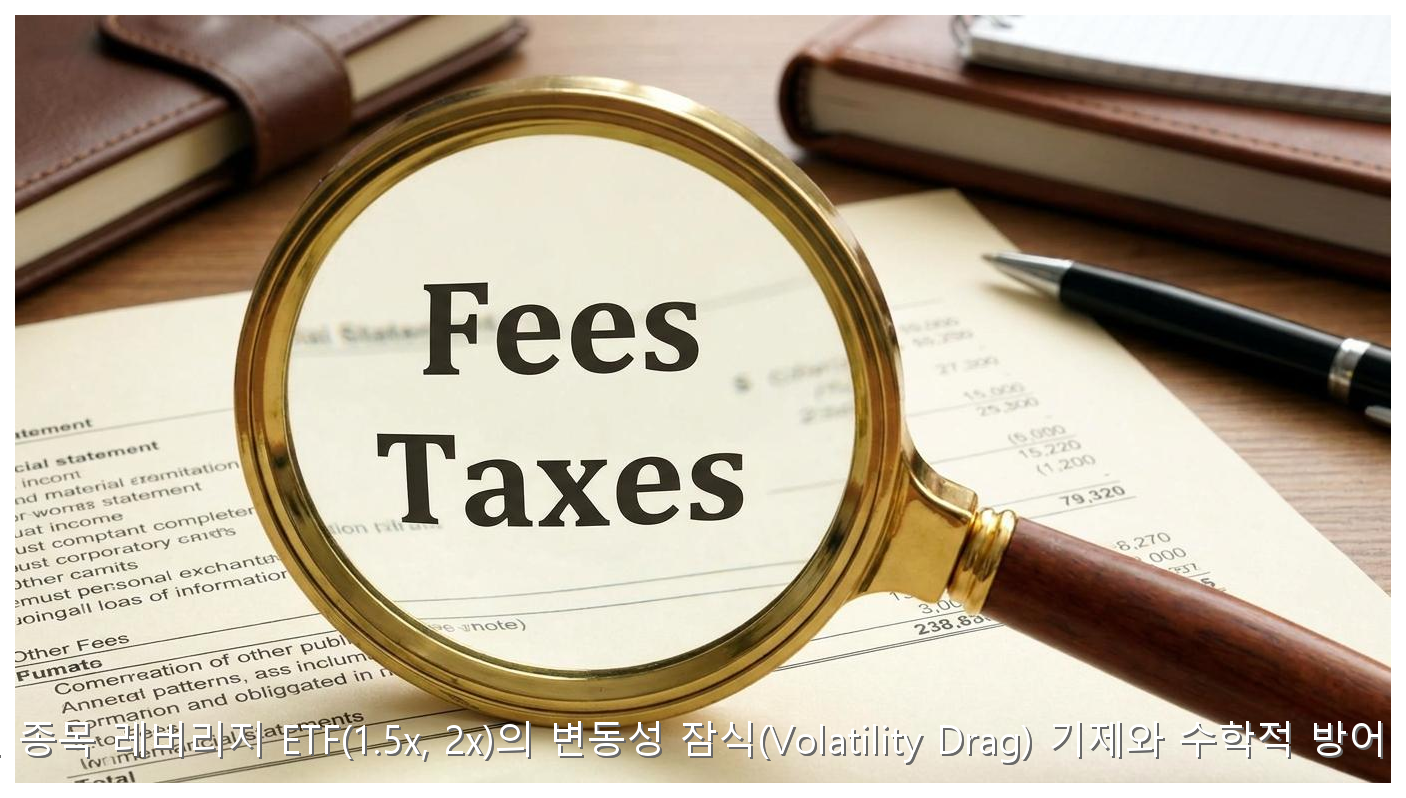 단일 종목 레버리지 ETF(1.5x, 2x)의 변동성 잠식(Volatility Drag) 기제와 수학적 방어 전략 핵심 안내 및 분석 인포그래픽 (8)