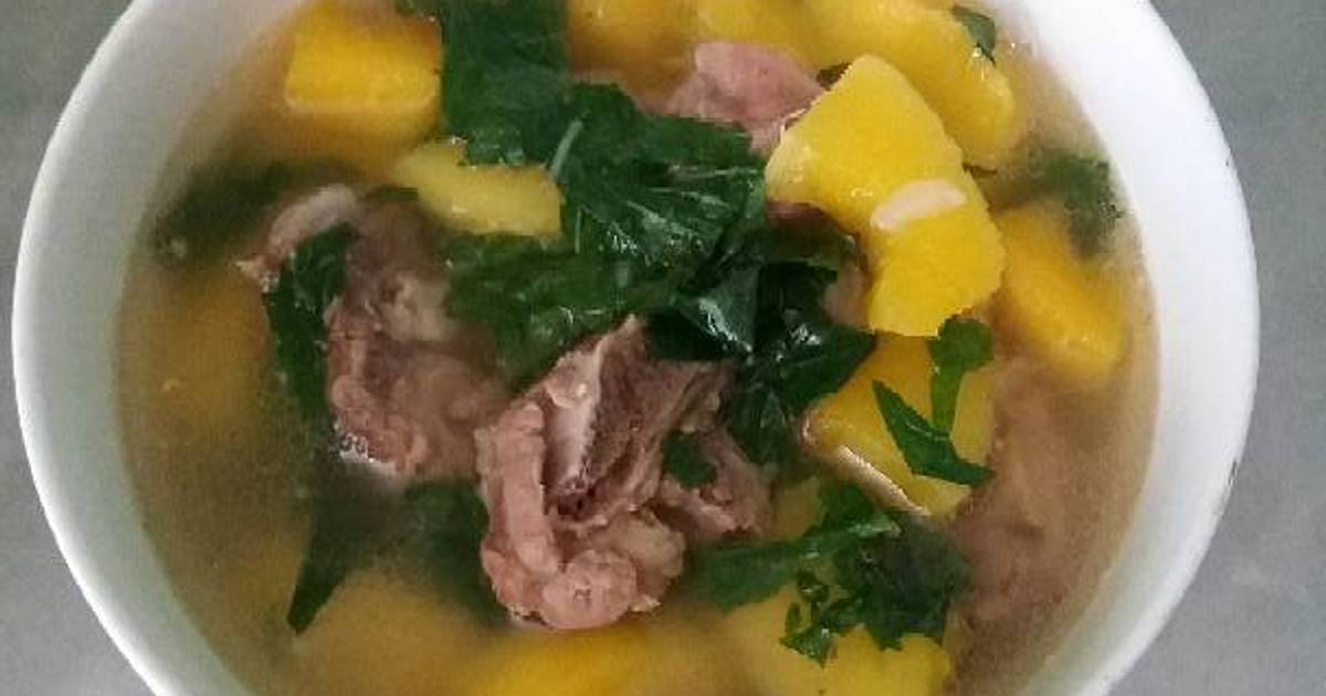 Canh đu đủ nấu xương