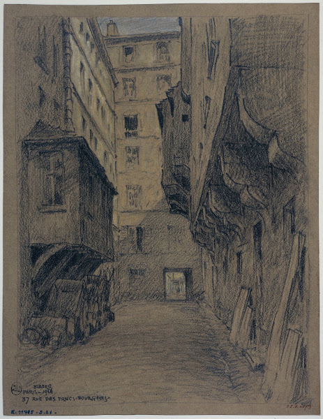 La maison nº37 rue des Francs Bourgeois 1926