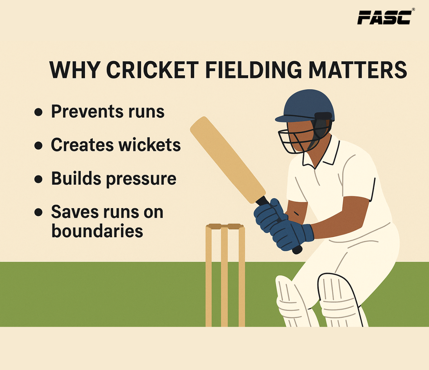 why cricket fielding matters