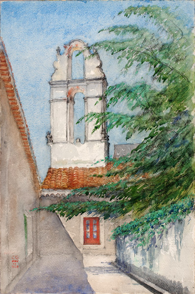 Bell Tower Hotel San Dominico Old Monastery Taormina Sicily 1933