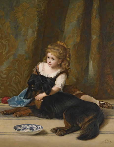 The Fair Beauty And The Dark One 1874