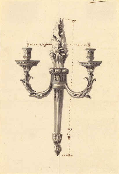 Drawing for a Wall Light 1775