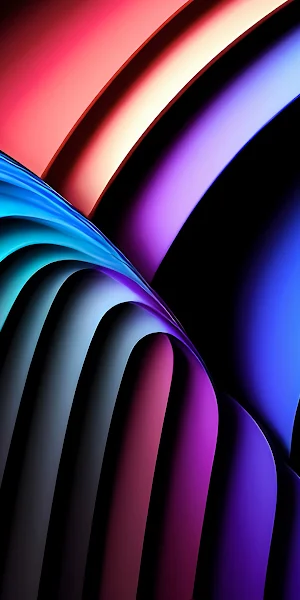 Digital Shape Abstract 4K Wallpaper Background