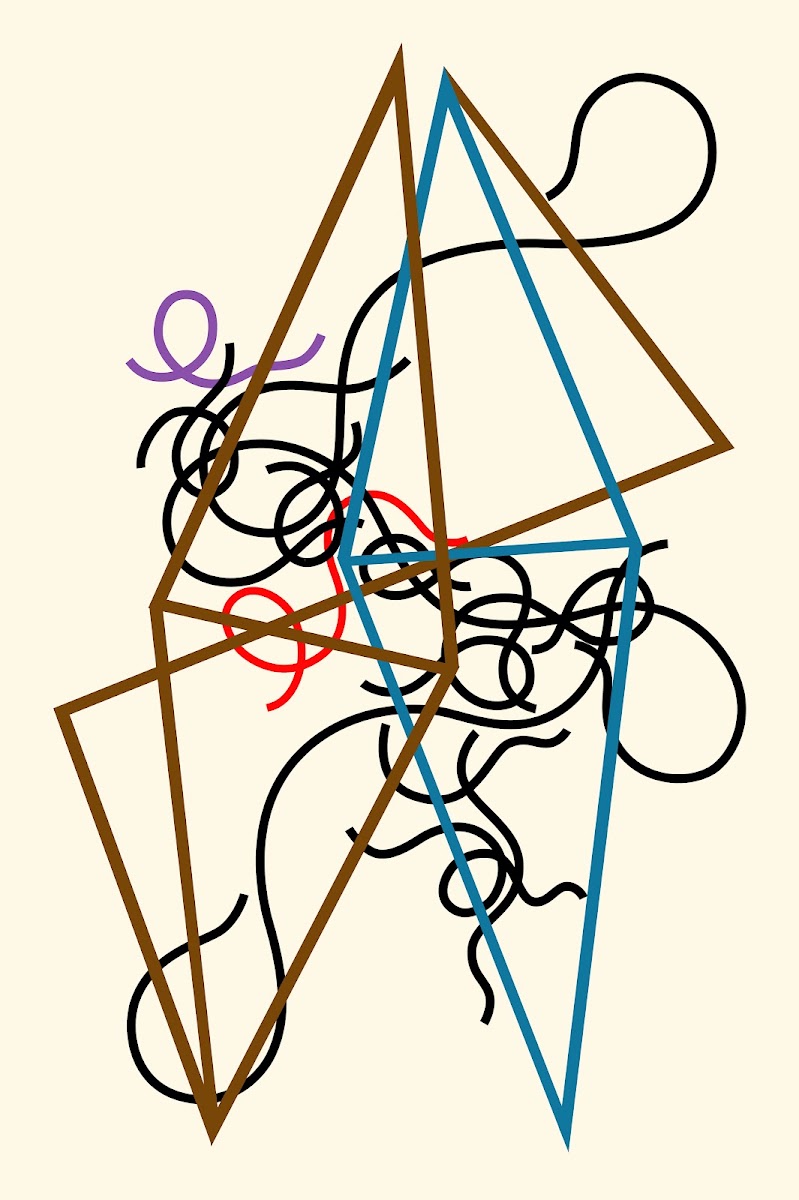 Linien geometrisch und gewellt 2014