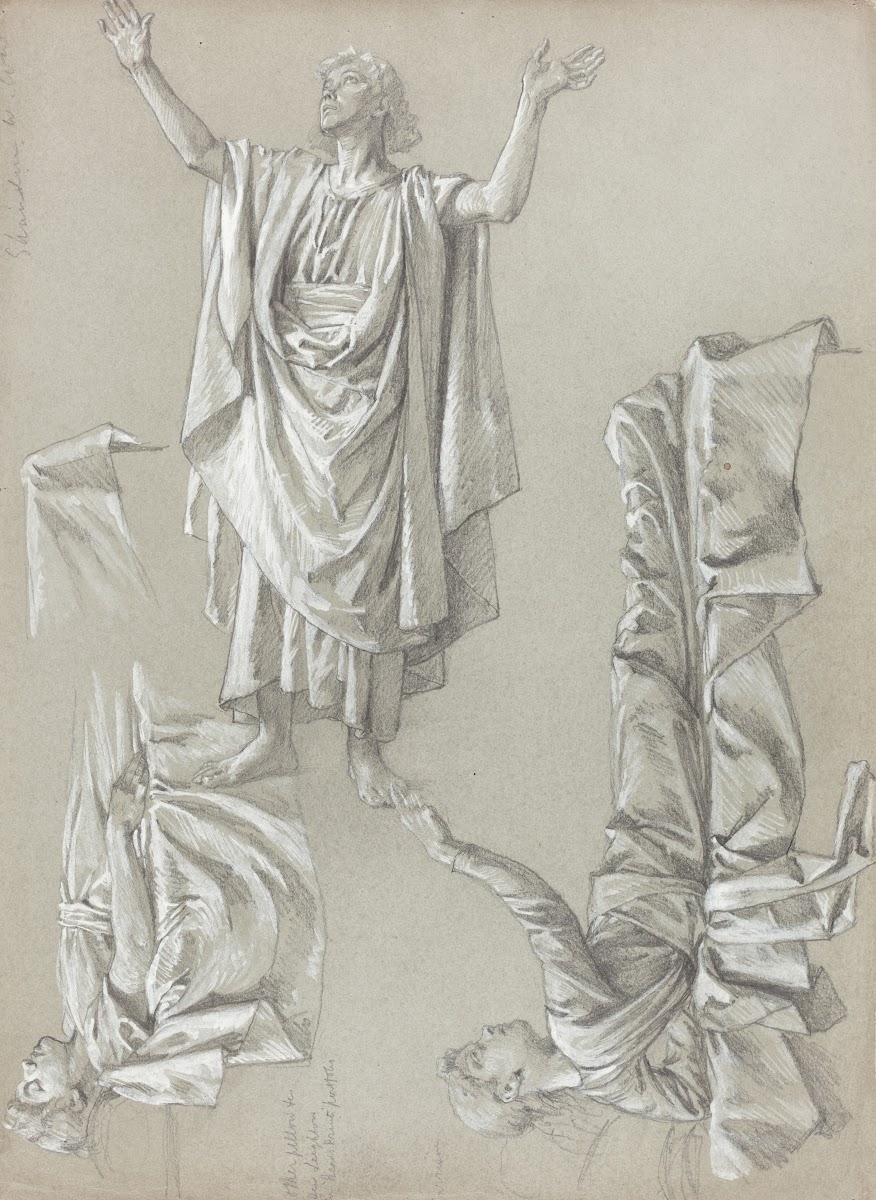Studies for the Raising of the Daughter of Jairus