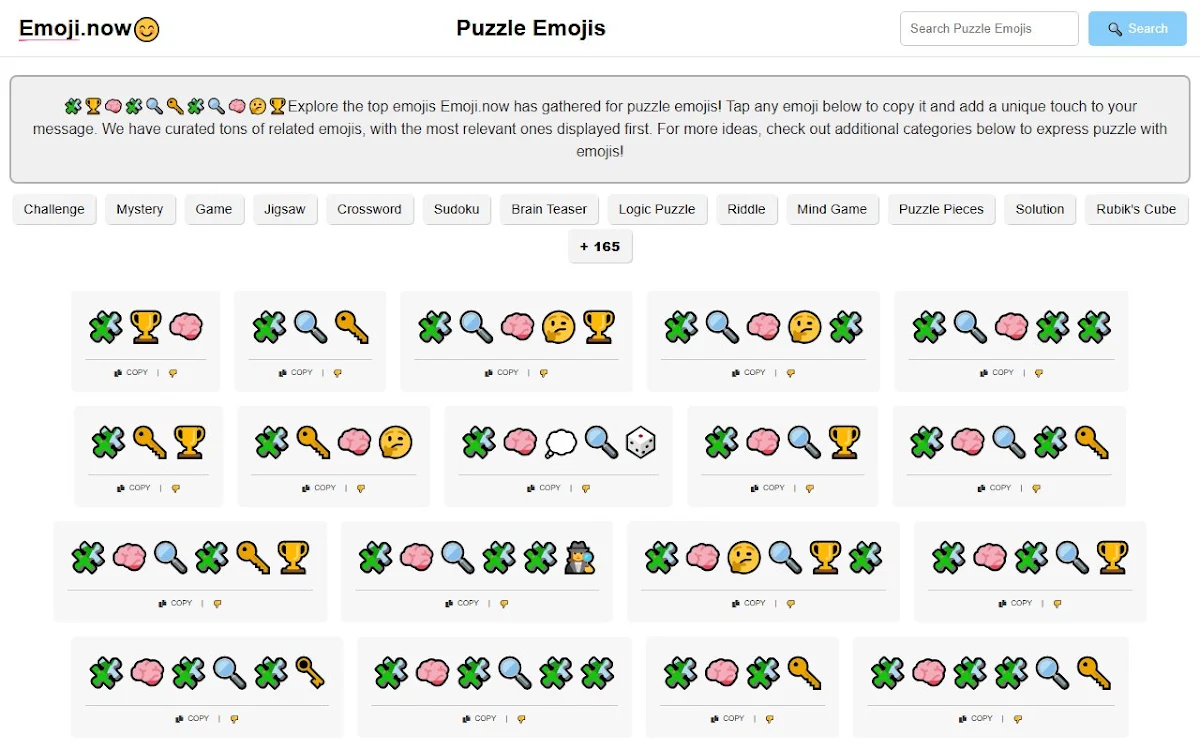 Captura de PuzzleMoji