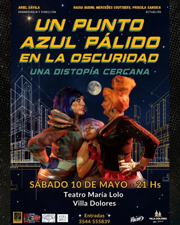 Un punto azul pálido en la oscuridad Una distopía cercana