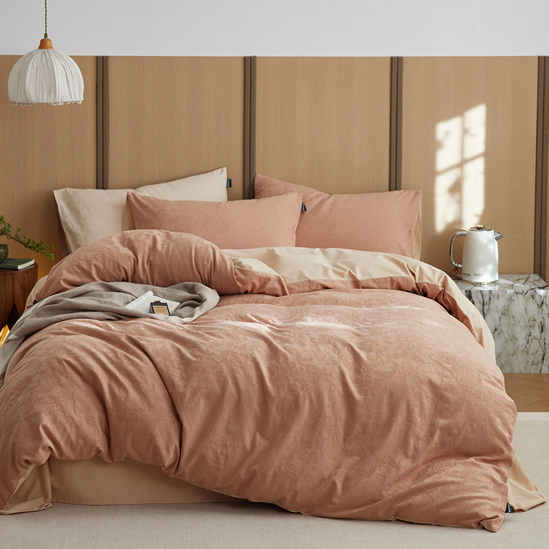 Cotton Bedding Set, 4-piece, American Style