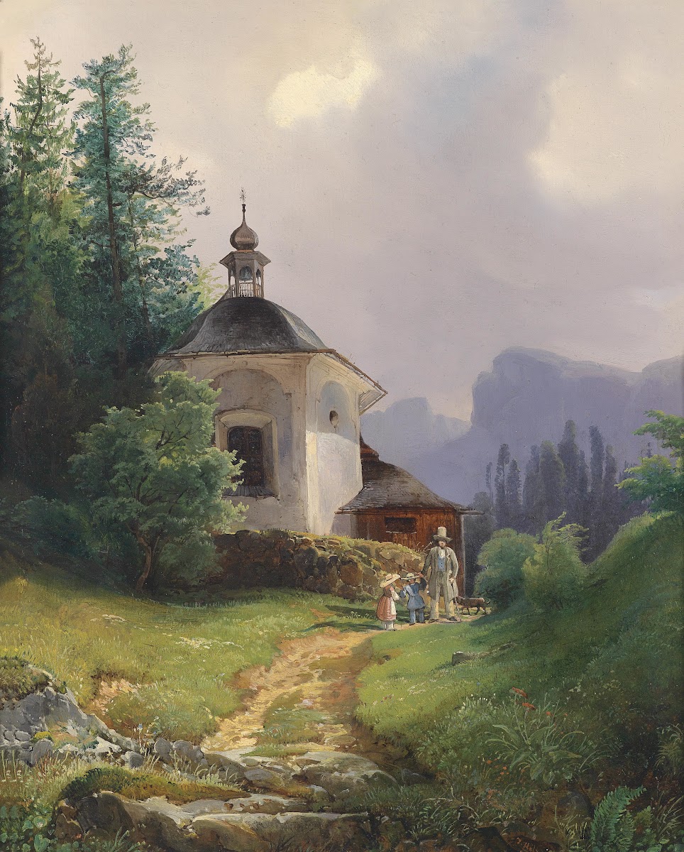 Kapelle auf dem Kalvarienberge
