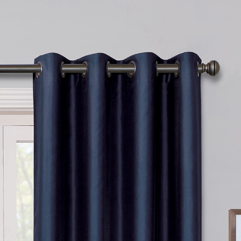 Cortina blackout de poliéster Regal Home Collections® Mystique de 1.27 x 2.13 m color azul marino