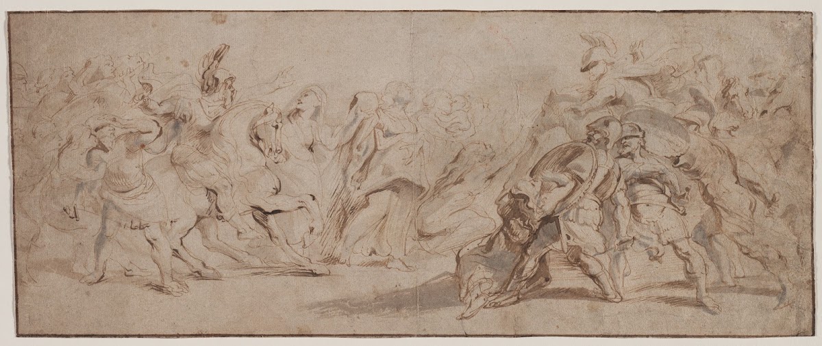 Reconciliation of the Romans and the Sabines c 1632