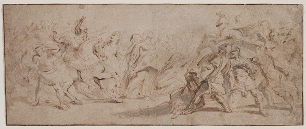 Reconciliation of the Romans and the Sabines c 1632