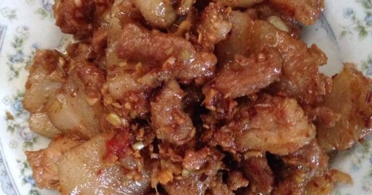 Thịt kho mắm ruốc