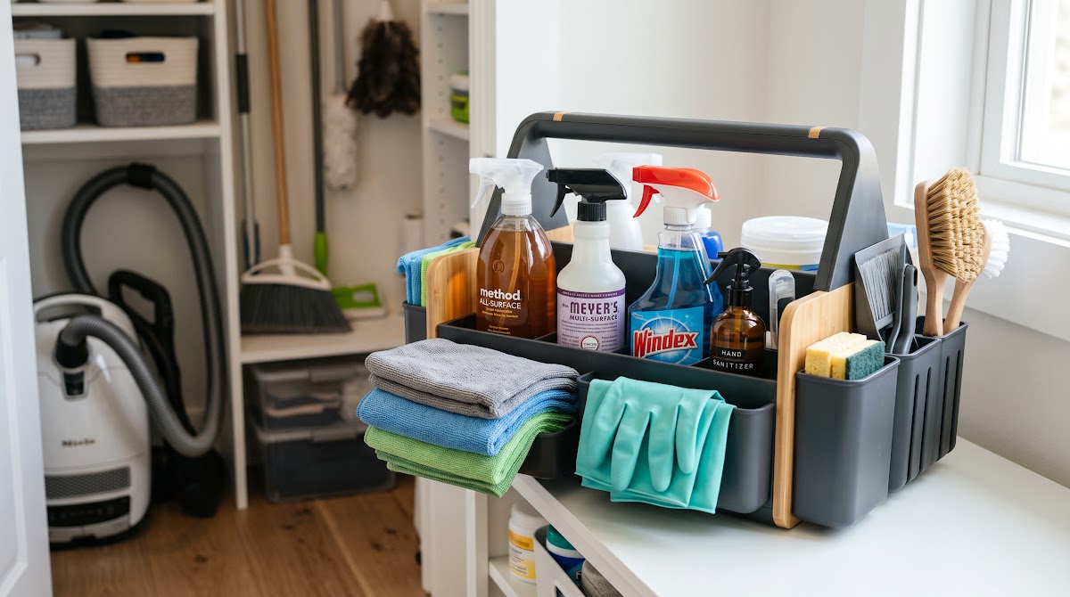 Best Cleaning Supply Caddies for Whole-Home Cleaning (2026) - BEST PREMIUM — IN CONTEXT
