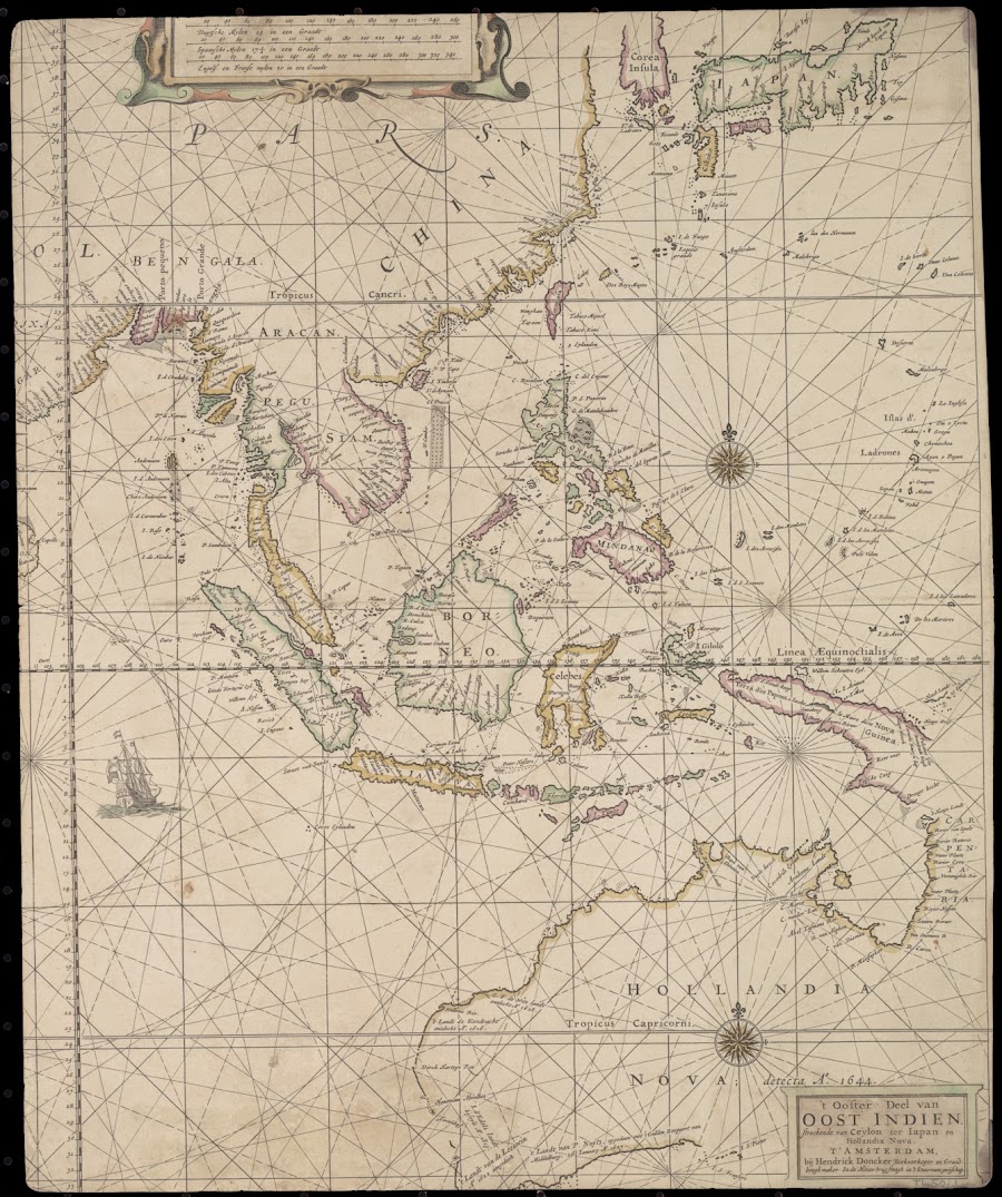 1660_t ooster deel van Oost Indien