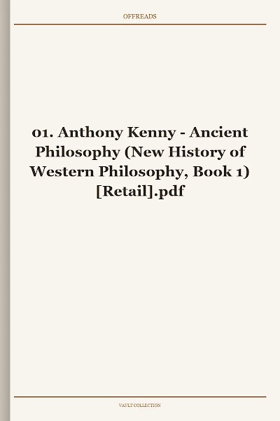 Ancient Philosophy (New History of Western Philosophy, Book 1)
