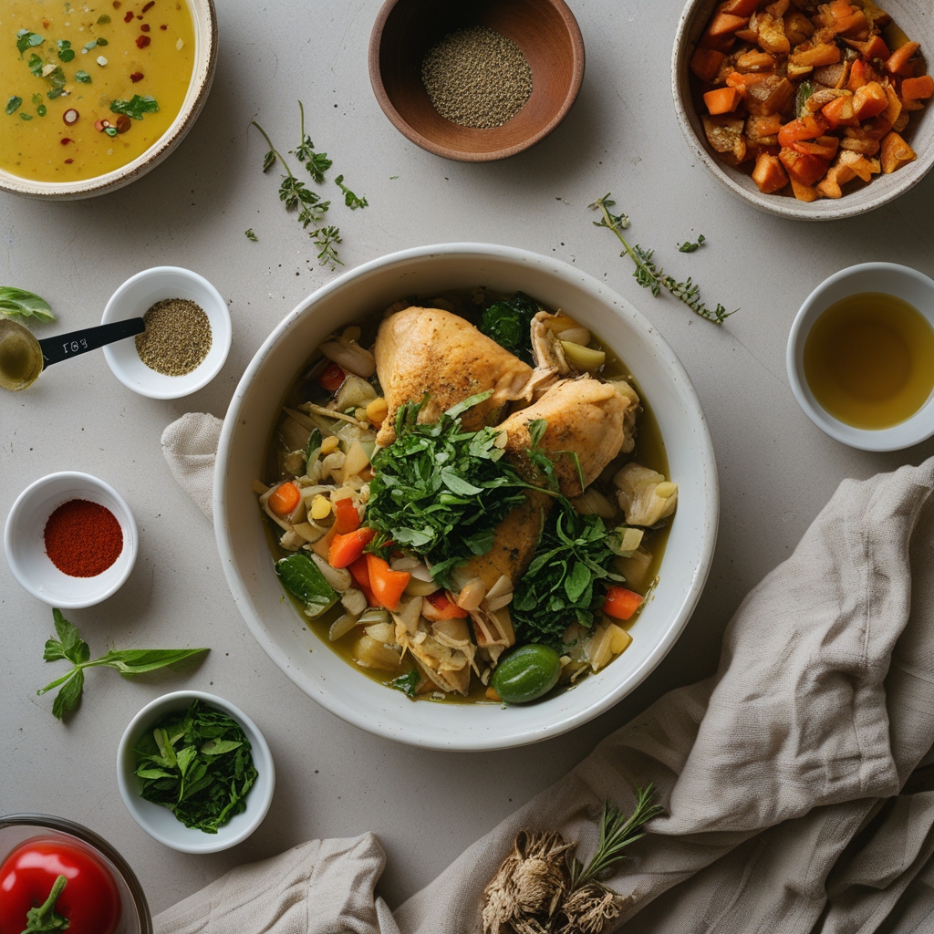 Ingredients for Braised Catalina Chicken Easy Homemade Comfort Meal