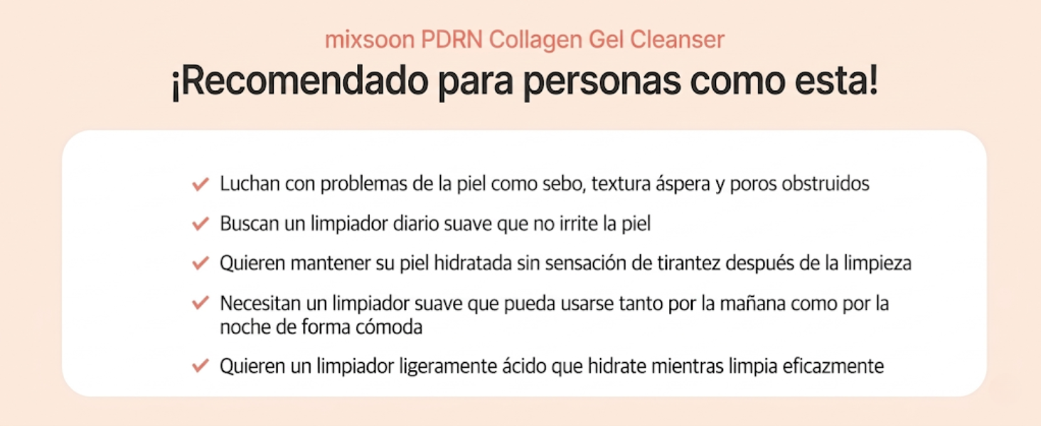 Modo de Uso Cleanser Mixsoon