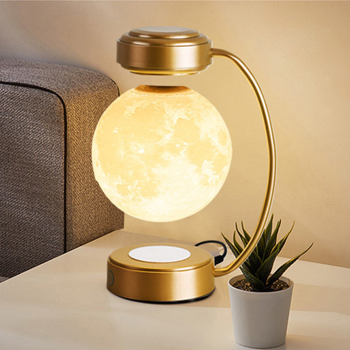 Magnetic Levitating Moon Lamp with LED
