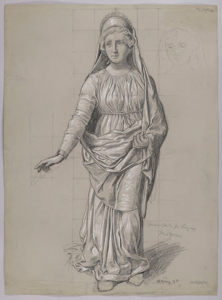 Costume Design for Frigg 1895