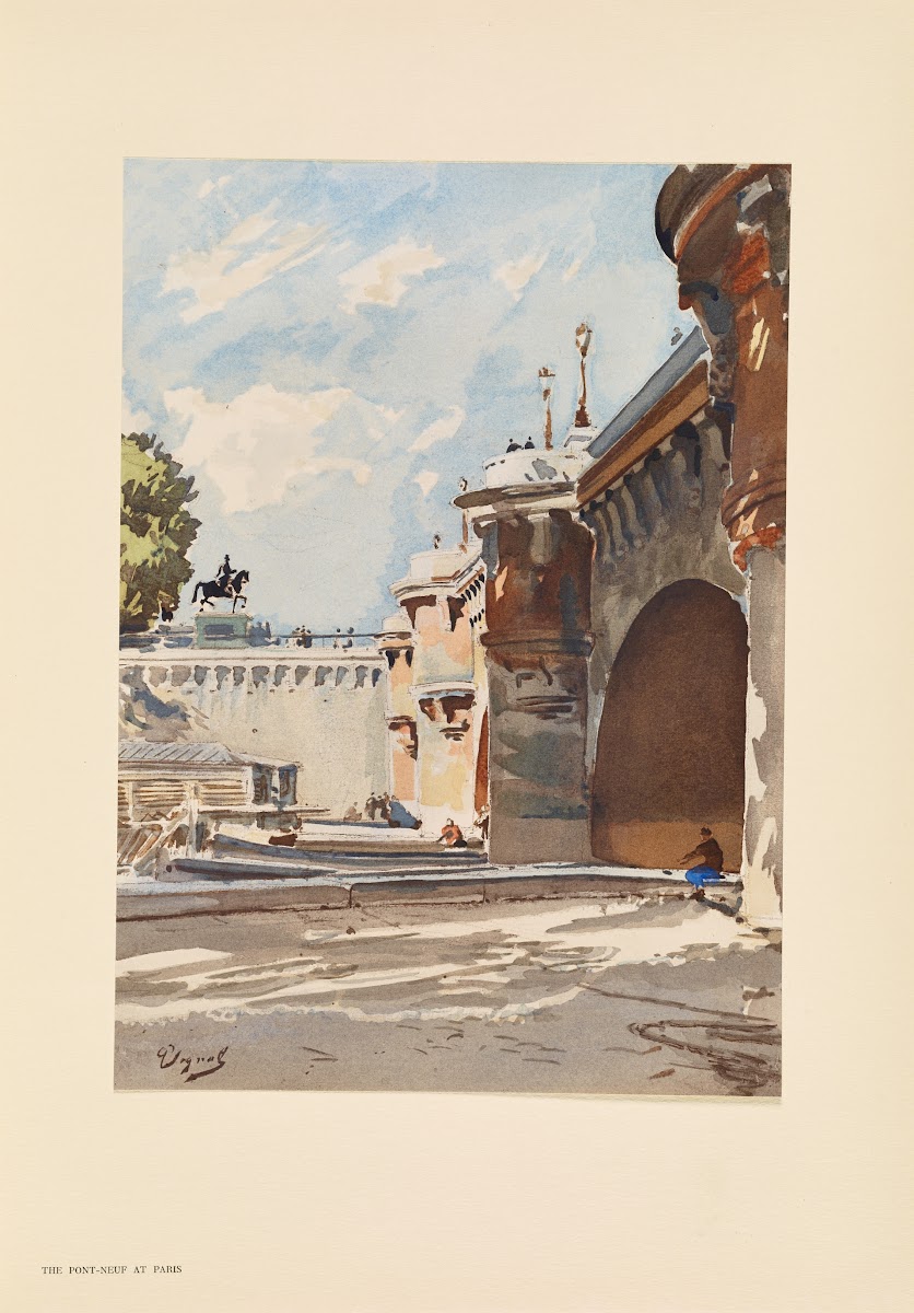 The Pont Neuf Paris 1925