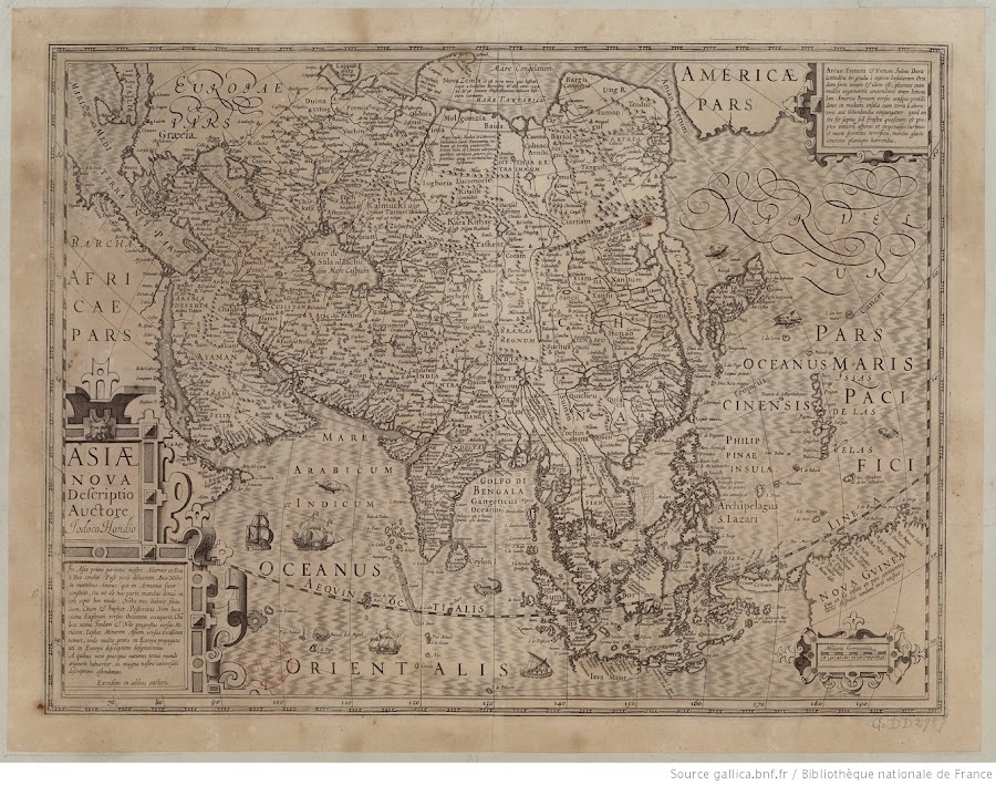 1606_Asiae nova descriptio / auctore Jodoco Hondio_Hondius