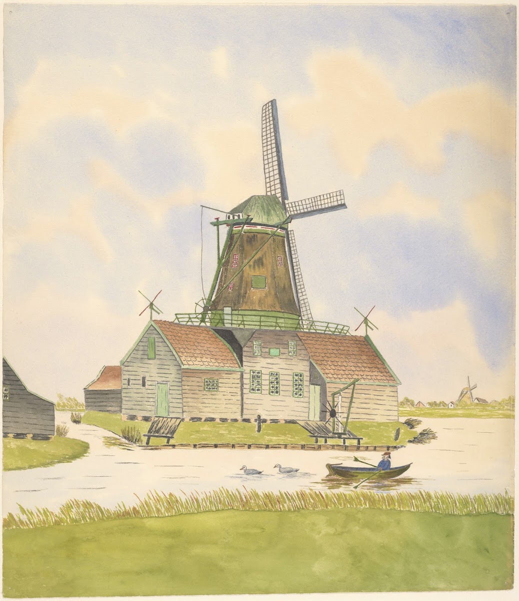 Verfmolen De Kuiper of De Jonge Kuiper stond aan de Engewormerringsloot noordzij