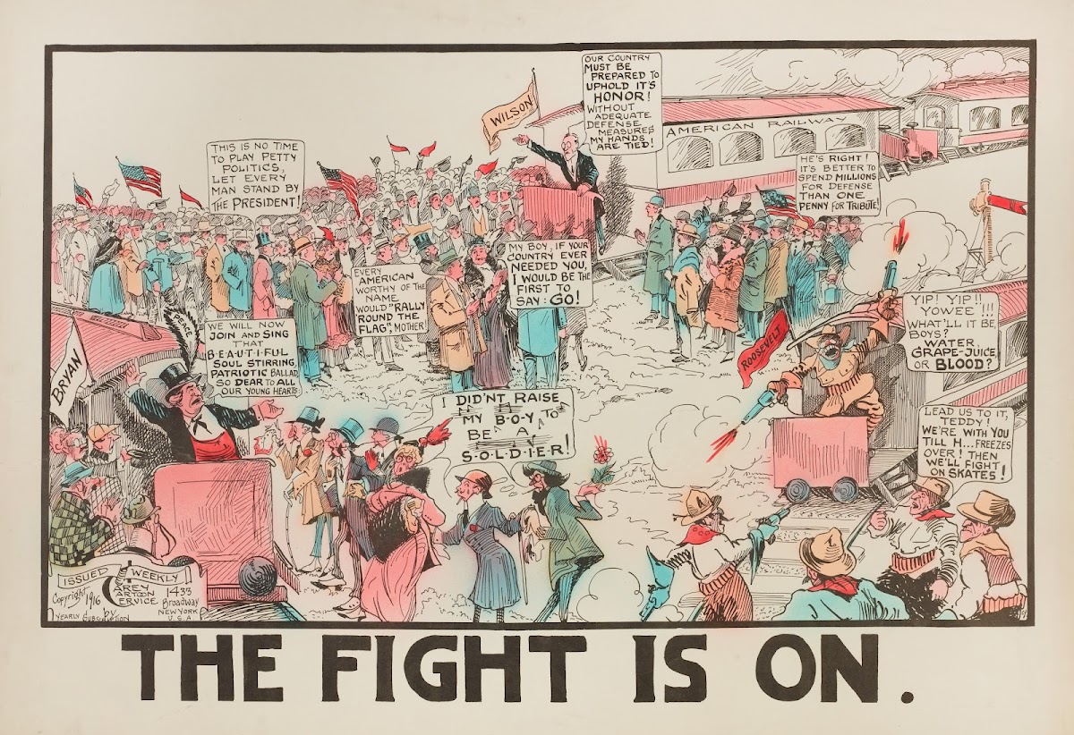 The Fight Is On 1916