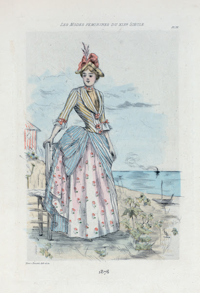 1876 Womens fashion in nineteenth century Paris 1902