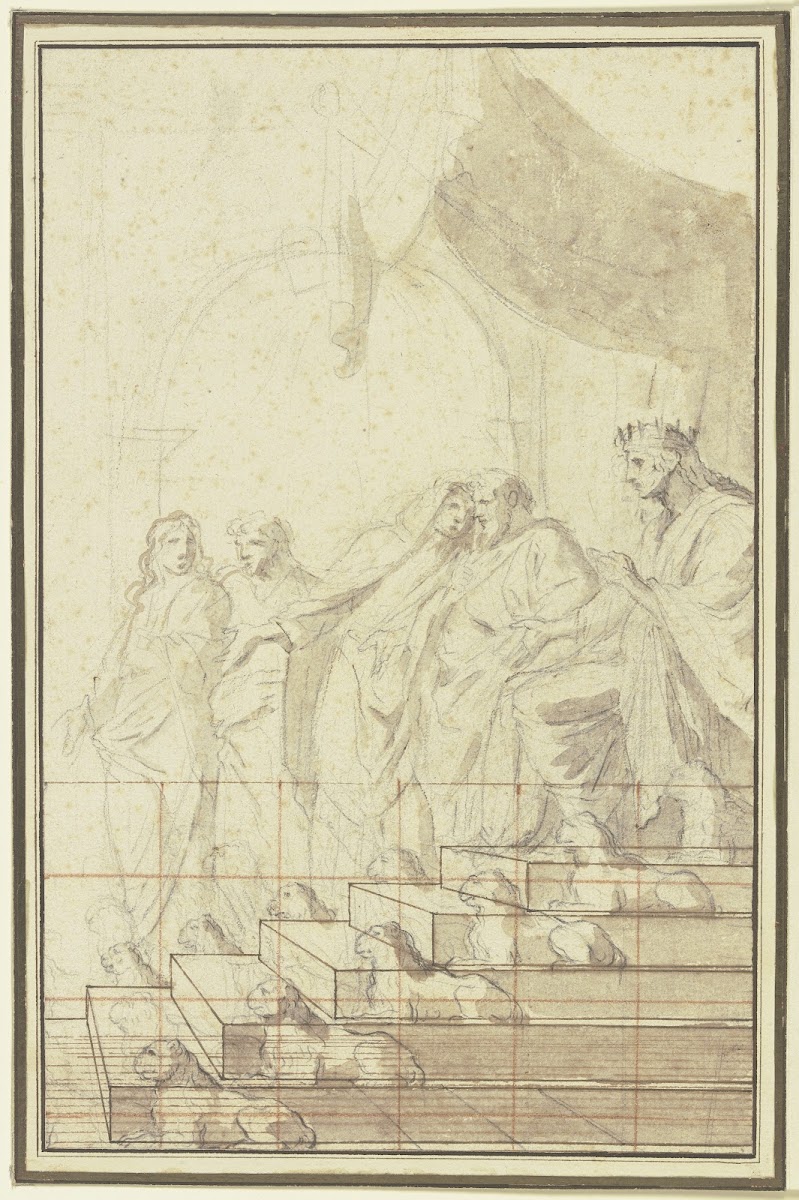 Salomon und die Königin von Saba ca 1650