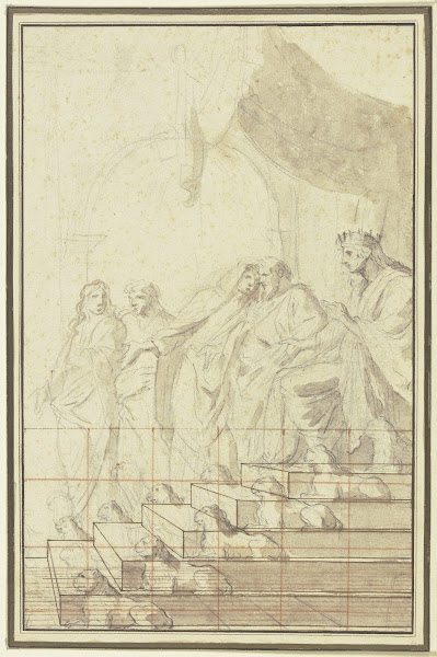 Salomon und die Königin von Saba ca 1650