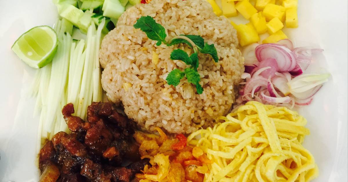 Cơm chiên mắm ruốc kiểu Thái