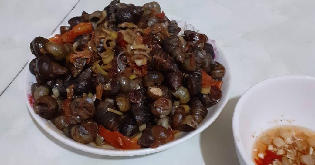 Ốc xào cà- sả- ớt