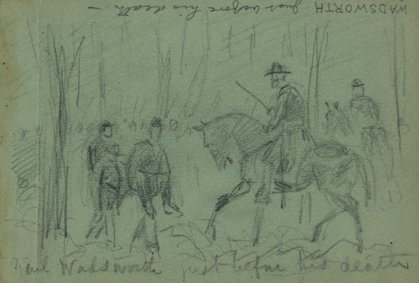 Genl Wadsworth just before his death 1864
