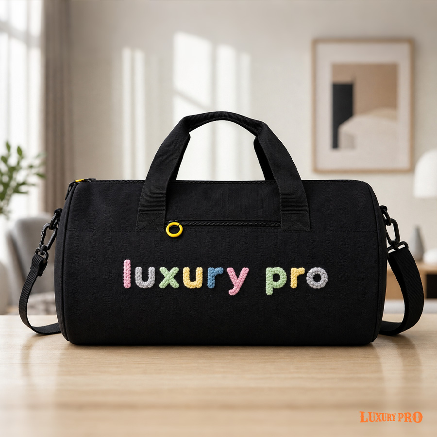 Hand embroidered travel bag GS-557