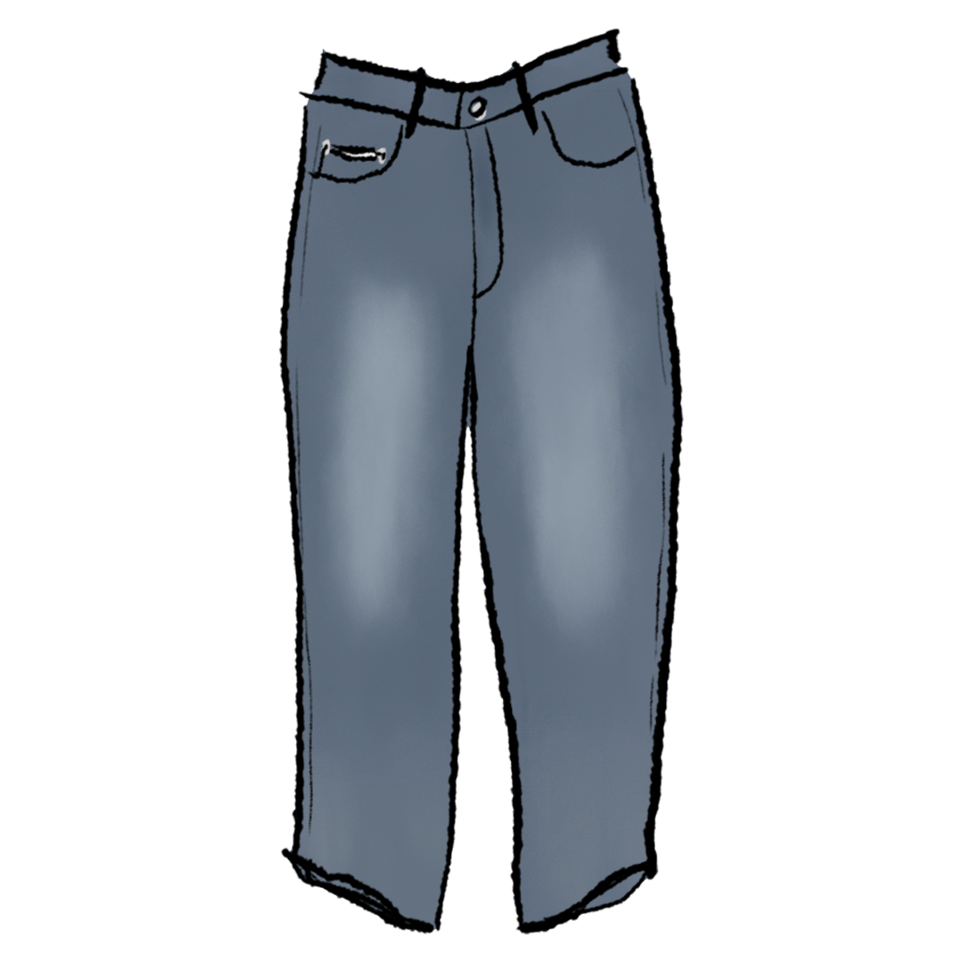Yeezy Gosha Rubchinsky Straight Leg Denim Pants product image