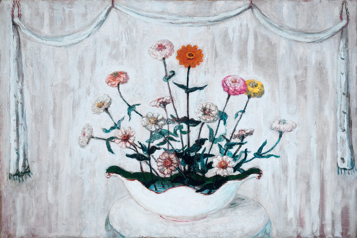 Zinnias circa 1920s