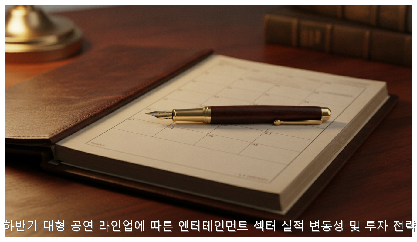 2026 하반기 대형 공연 라인업에 따른 엔터테인먼트 섹터 실적 변동성 및 투자 전략 분석 핵심 안내 및 분석 인포그래픽 (3)