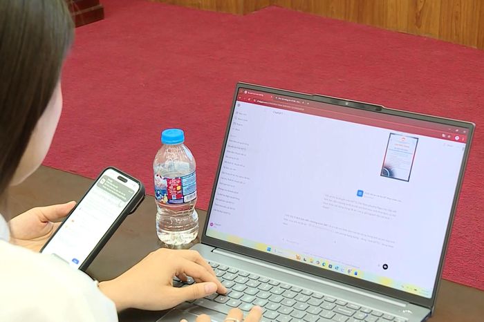 Cán bộ Mặt trận tiên phong 'thực chiến cùng AI' - Đài Phát thanh và truyền hình Hà Nội