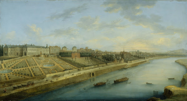 Passy et Chaillot vus de Grenelle 1743