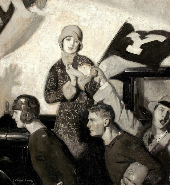 Yale Victory Fisher Body ad illustration c 1925