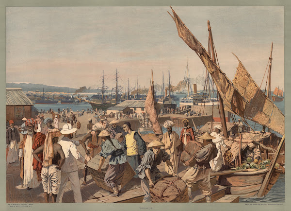 Weltverkehr  Singapur 1907